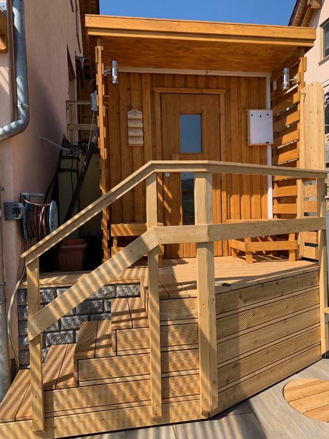 Romantische Ferienwohnung Mit Fantastischem Ausblick, Pool Und Gartensauna Jena Zewnętrze zdjęcie